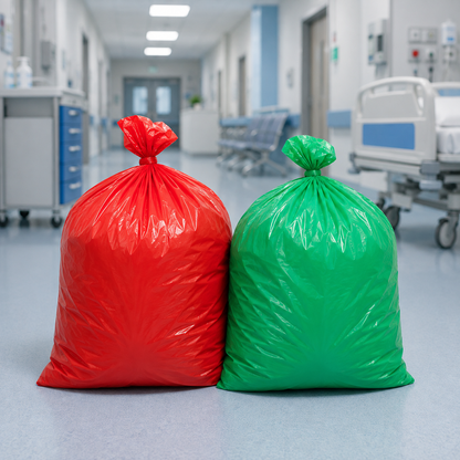 Hospital Garbage Bags 20x26 inch (Pack of 20)