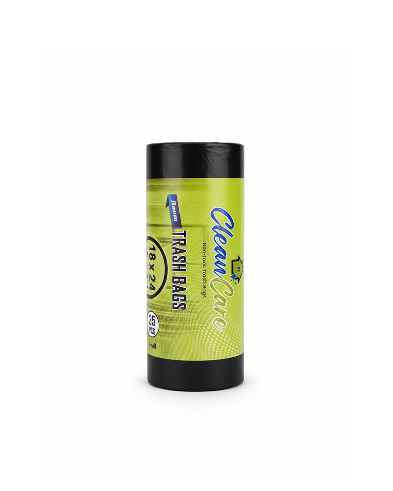 Clean Care Black Small Trash Bag